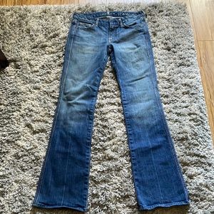 7 For All Mankind low waist jeans